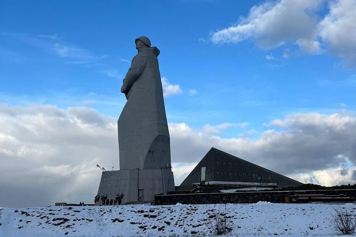 Панорамный Мурманск (зима)